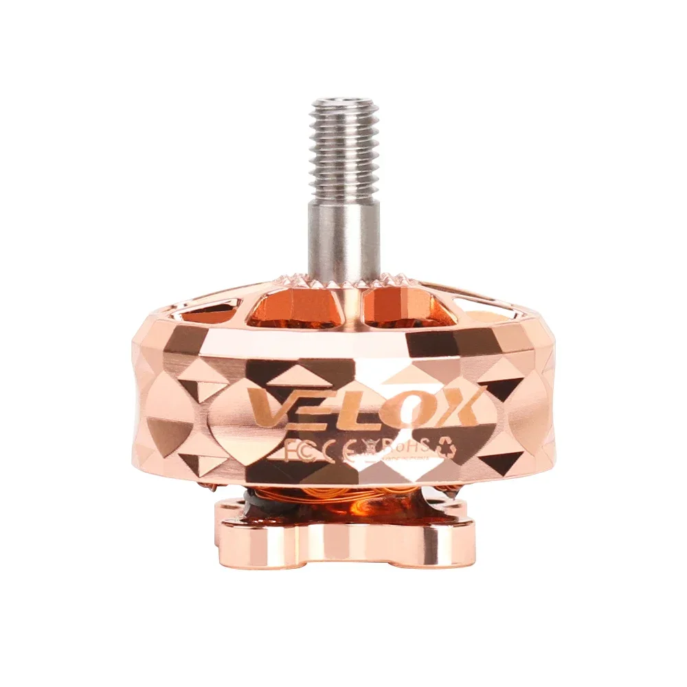 Silnik bezszczotkowy T-Motor VELOX VELOCE V2307 V2 1950KV/2550KV 4S-6S z tytanowym wałem 4mm do 5-calowego drona FPV Racing Freestyle