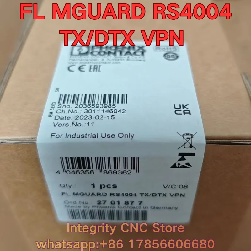 New FL MGUARD RS4004 TX/DTX VPN  PLC module 2701877