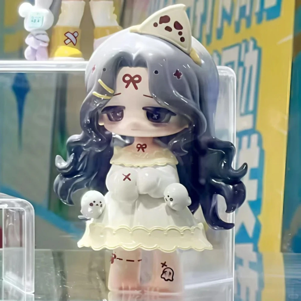 ميسي الحلو الحداد لوليتا 2 فولت الغراب الجنة سلسلة صندوق أعمى تحصيل الاطفال اللعب أنيمي الشكل الدمى العصرية تمثال الفتاة هدية #4