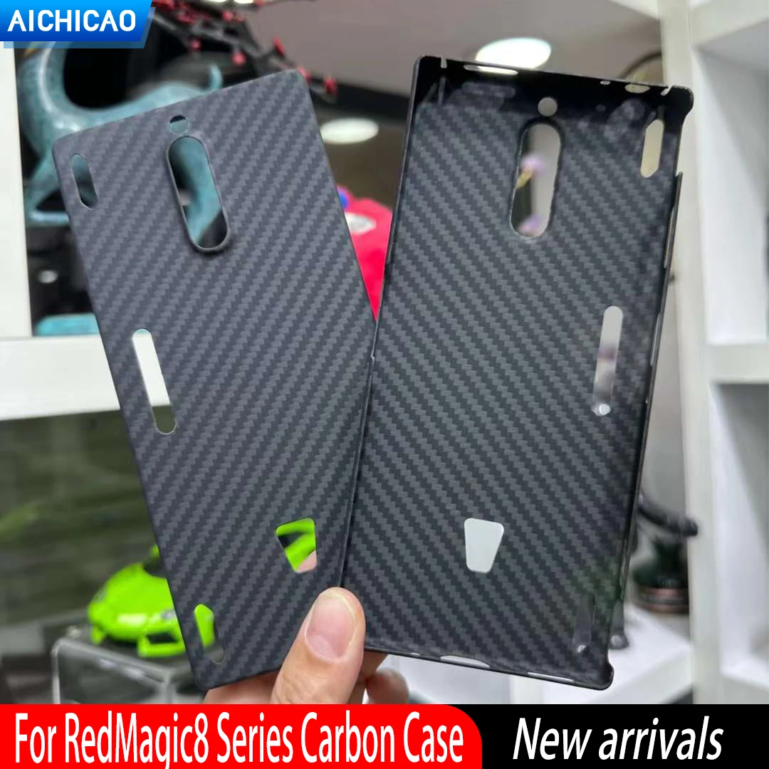 ACC-Real Carbon Fiber Phone Case  For Nubia RedMagic Red Magic 8 Pro Plus Global RedMagic8 Magic8 8Pro  Aramid Fiber Case