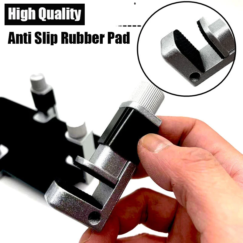 Plastic/Metal Screen Clip Clamp Adjustable LCD Display Fastening Clamp for Smart Mobile Phone/Tablet Repair
