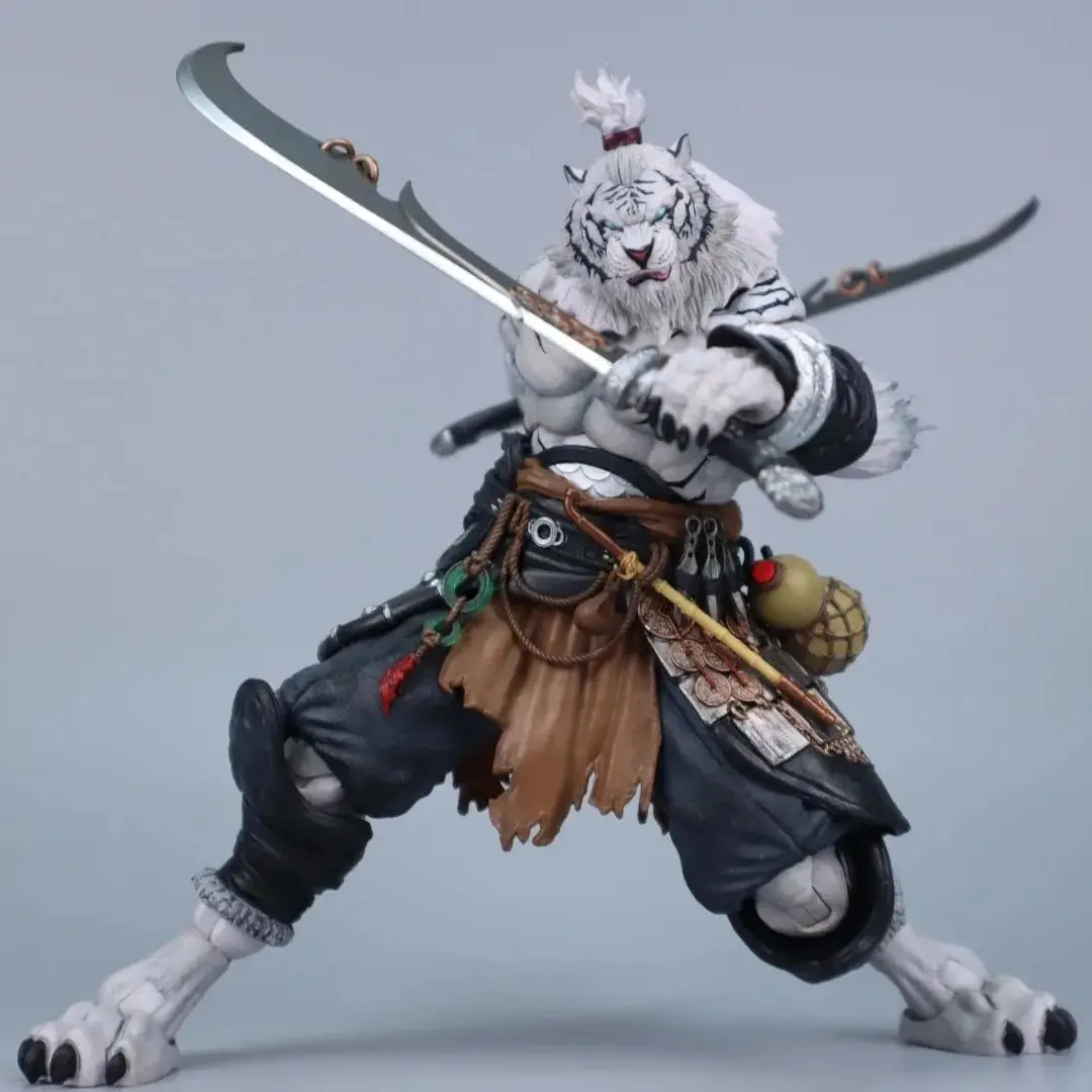1/12 Planet Furay Scale Classic Doll Characters Heterochromatic Version White Tiger Full Set 22cm Action Body Toy Figure Anime