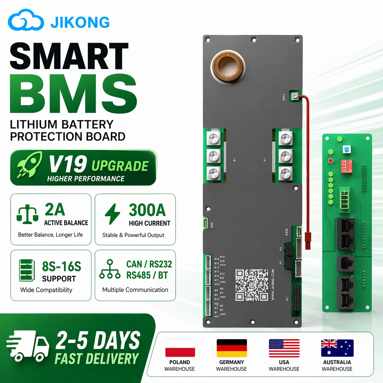 Инверторный BMS JIKONG JKBMS V – обзор и цена Smart Home Energy