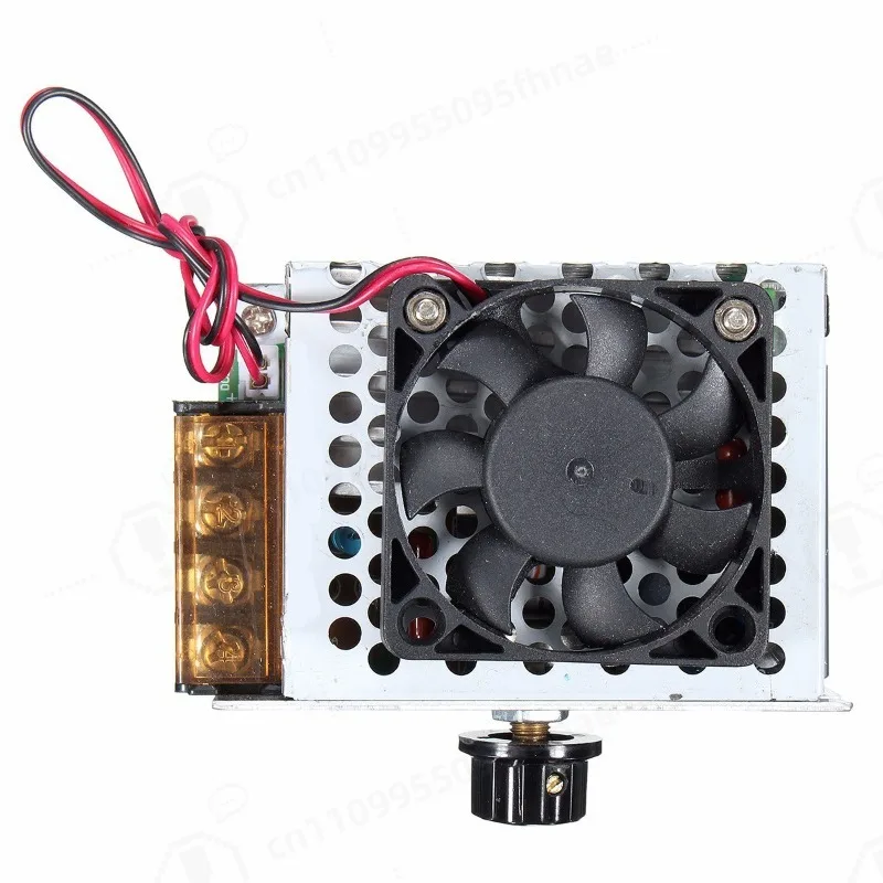 4000W Industrial SCR Voltage Regulator with Shell, 220V AC Temperature Speed Adjuster for AC Motor