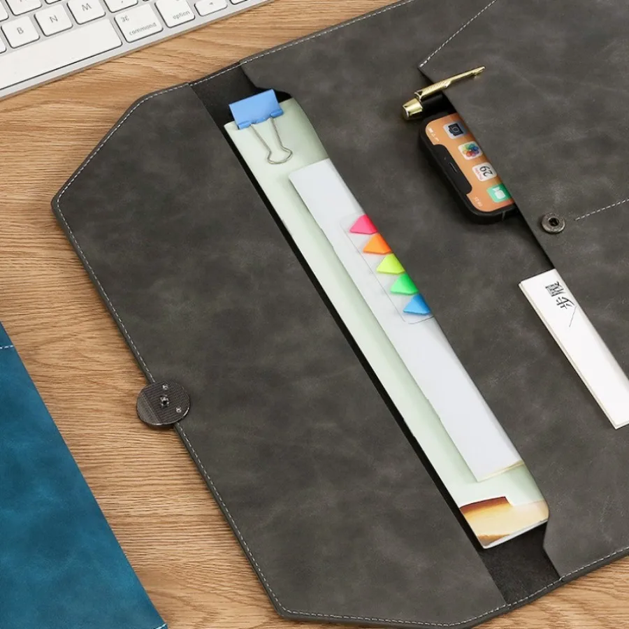 지퍼 매니저 폴더 판매 계약서 A4 문서 정리 파일 파우치 문서 가방 서류 가방 다기능 문서 케이스