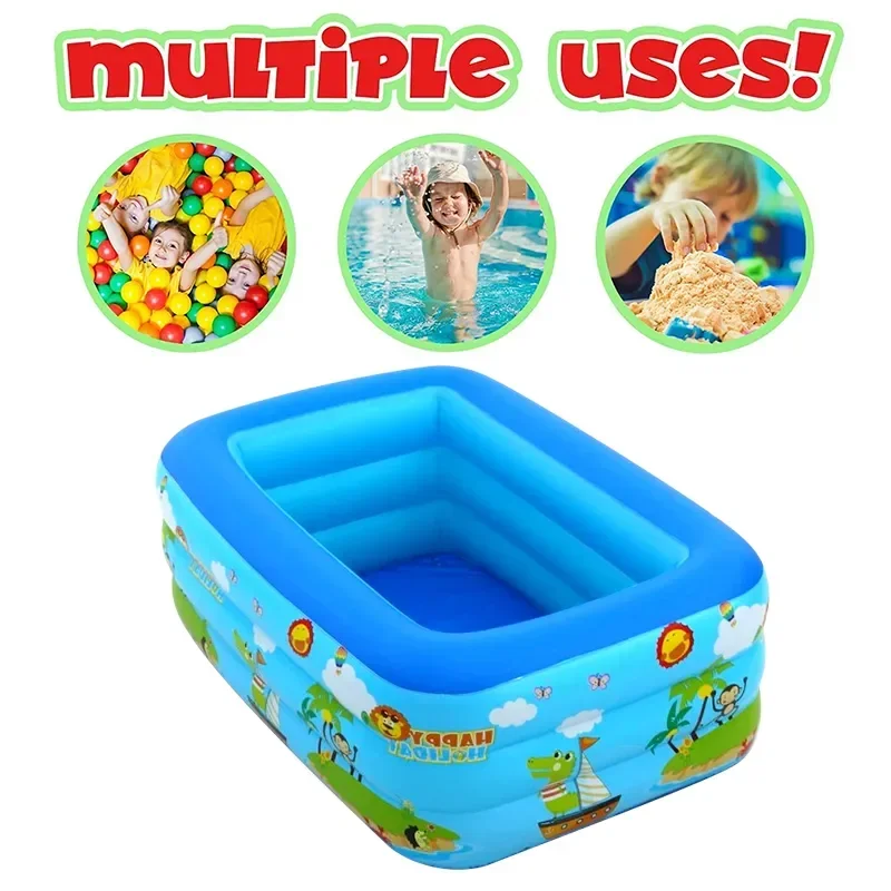 

Inflatable swimming pool children's indoor household foldable baby baby thickened ocean ball pool large