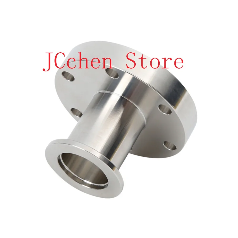 CF16/35/63 To KF-16/25/40/50 Vacuum Tri Clamp Reducer SUS304 Stainless Sanitary Pipe Fitting Beer Brewing Diary Product