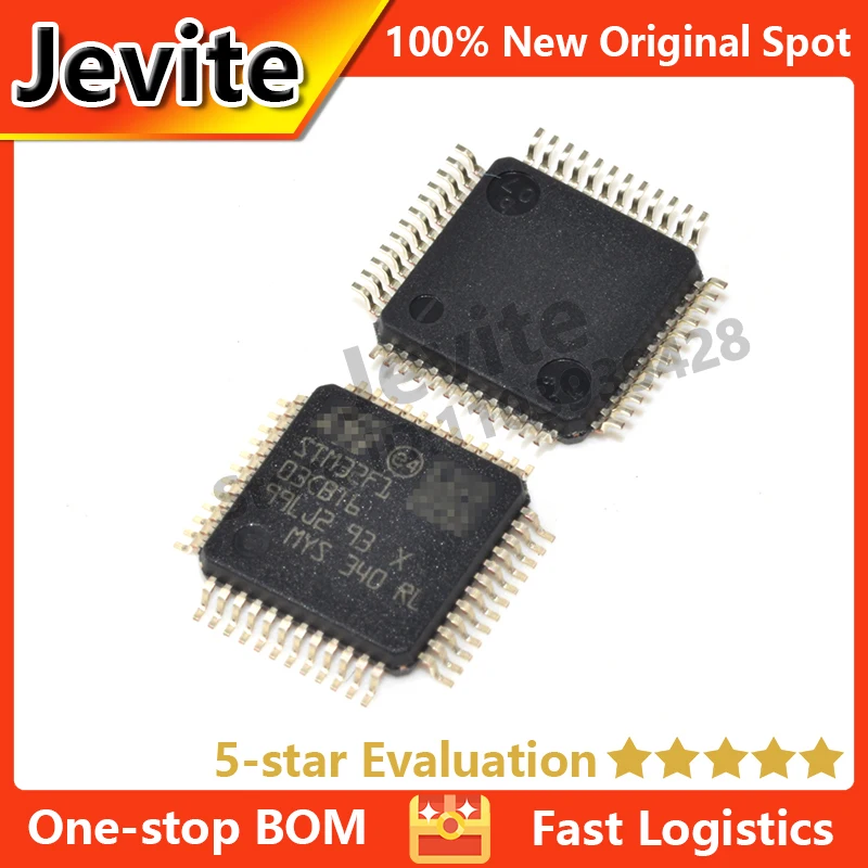 

Jevite 100% New Original electronics Controller IC 103CB STM32F103CBT6 LQFP-48 128KB Flash 32-bit MCU