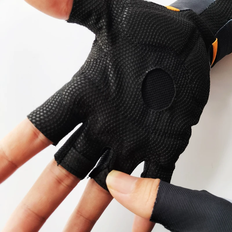 Gants de cyclisme demi-doigt pour homme, respirant, sport, VTT, vélo de route, équipe professionnelle, 2023