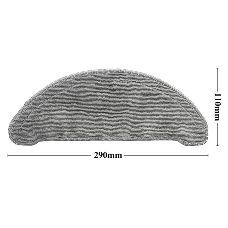 ผ้าซับ 18 ชิ้นสําหรับ Roidmi EVE Plus เครื่องดูดฝุ่นหุ่นยนต์อุปกรณ์เสริมอะไหล่