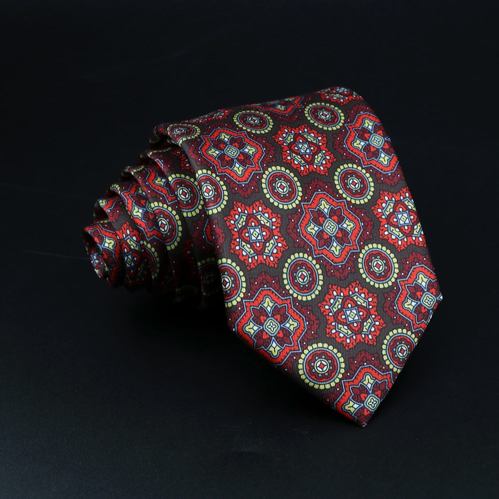 Corbatas de seda para hombre, corbatas de Jacquard, a rayas, a cuadros, florales, Paisley, accesorios para corbata, ropa diaria, traje de camisa, corbata, regalo de fiesta de boda, 7,5 cm