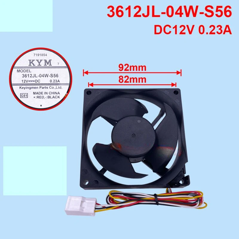 3612JL-04W-S56 DC12V For Mitsubishi refrigerator fan motor parts