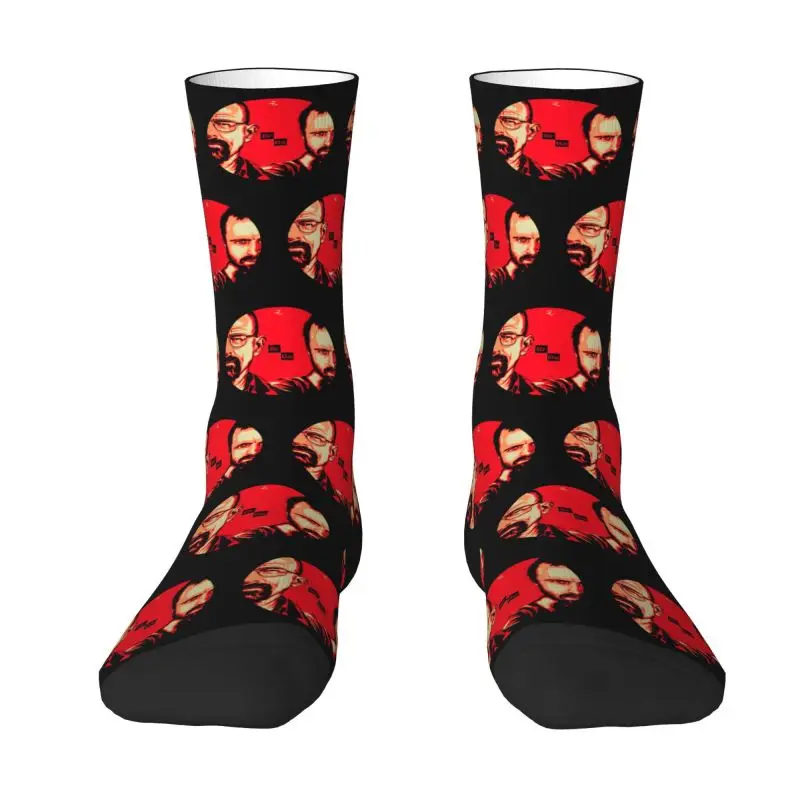 

Мужские носки с принтом Breaking Bad, унисекс, крутые 3D-носки с изображением из сериала, носки для повседневной носки