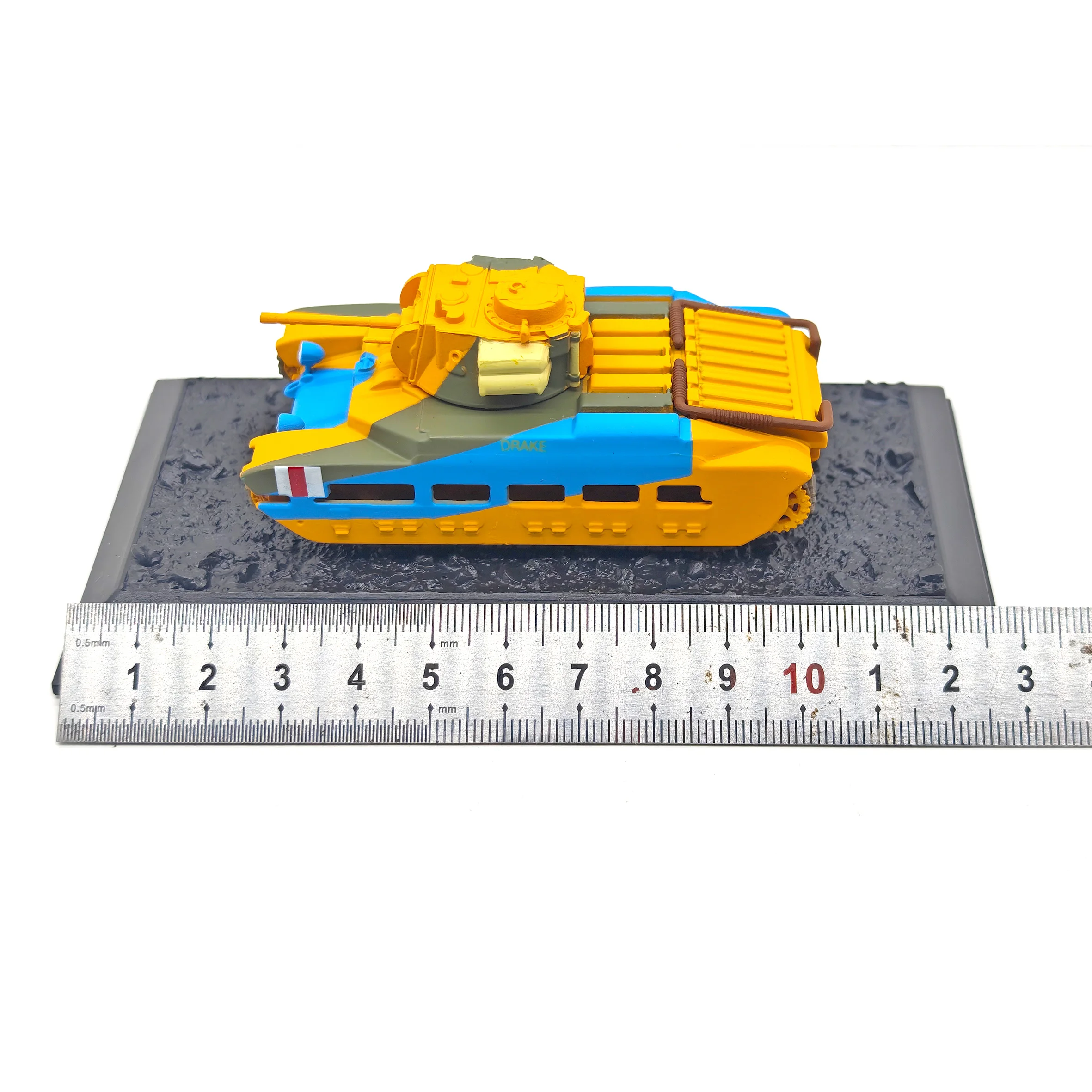 Spot 1: 72 UK MK.II Matilda 1941 Tank Model (with an older shell) Static Finished Model (out of print)