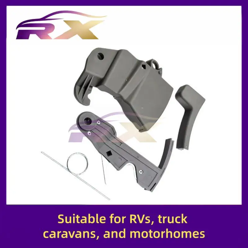 929527-57/00E ل RV قافلة متنقل ISRI NTS6860 اليد اليمنى مقعد الشاحنة مسند الظهر تعديل مقبض الجمعية قطع غيار شاحنات