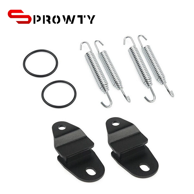 SPROWTY كاتم صوت العادم الأنابيب الينابيع يبقى يتصاعد الشماعات وصلات اقتران الأنابيب لياماها بانشي 350 YFZ350 87-06 #3