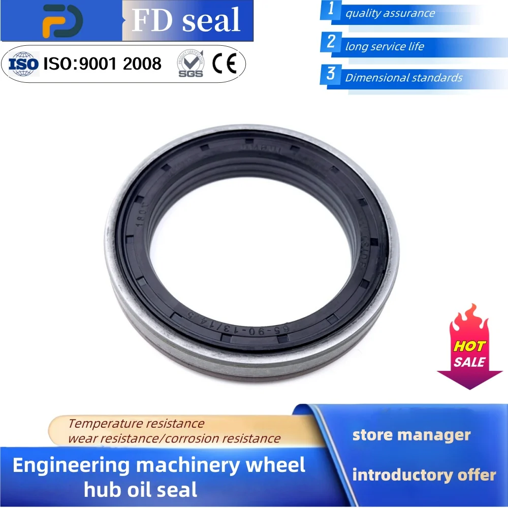 

Wheel Hub Seal 66.15*91*12mm 12018907B NBR RWDR CASSETTE Engineering Parts Mechanical Seal Tractor Rubber Oil Seal ISO 9001 2008