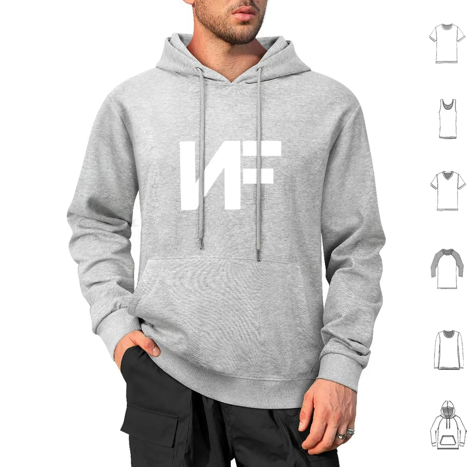 Nf Real Music Merch Hoodie Cotton Long Sleeve Nf Nf Real Music Rap Rapper Therapy Session Music The Search Perception