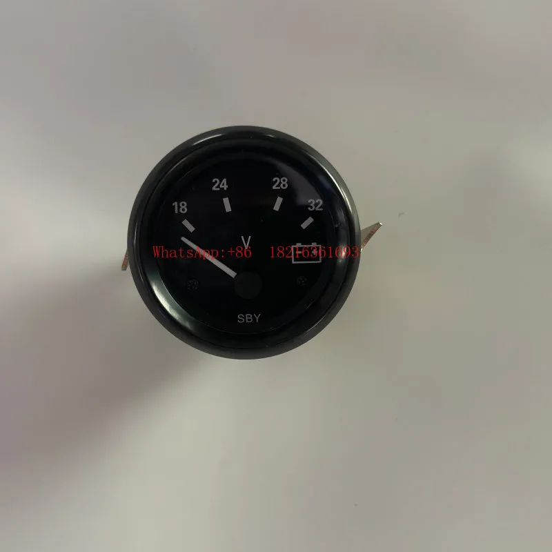 Limited Offer Zoomlion Crane Water Temperature Meter Oil Voltage Meter Voltmeter Steyr Construction Machinery Instrument