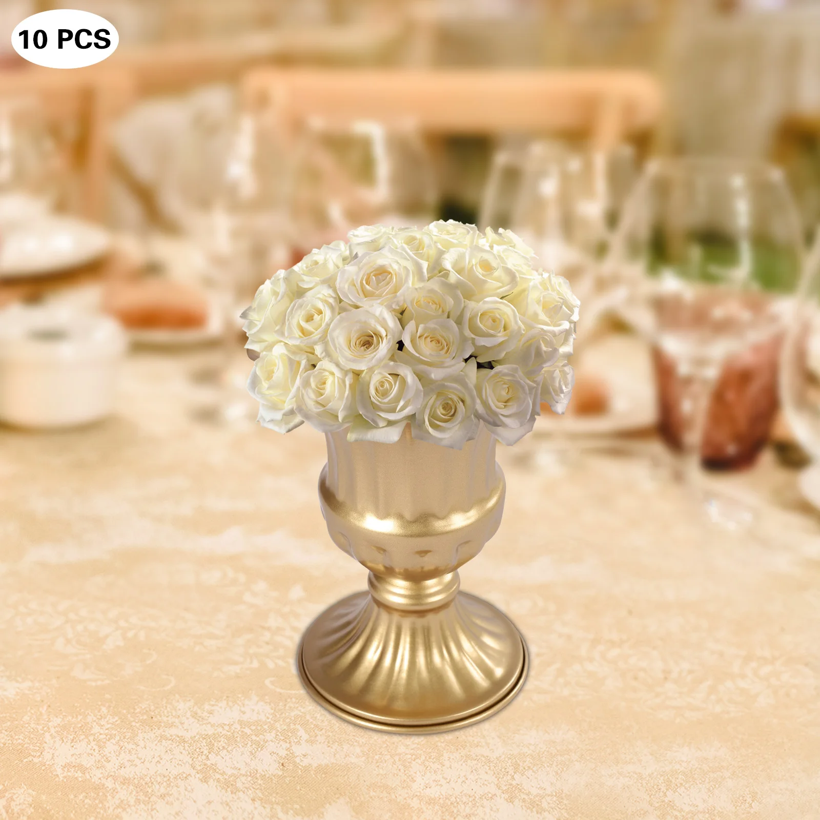 

Элегантные привлекательные вазы для цветов, идеально подходящие для свадебных центральных элементов/направляющих для прохода/вечеринок/мероприятий, идеальный подарок на новоселье