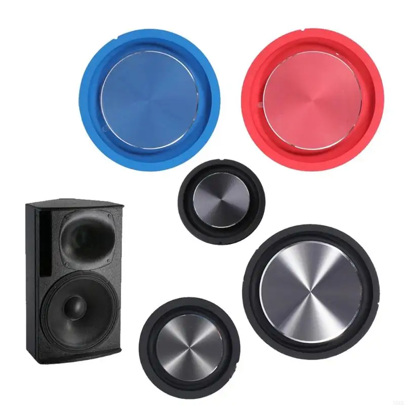 

N0HE Speaker Bass Diaphragm Speaker 48/56/78mm Woofer Accessories DIY Home Theater Speaker Vibrating Plate Black