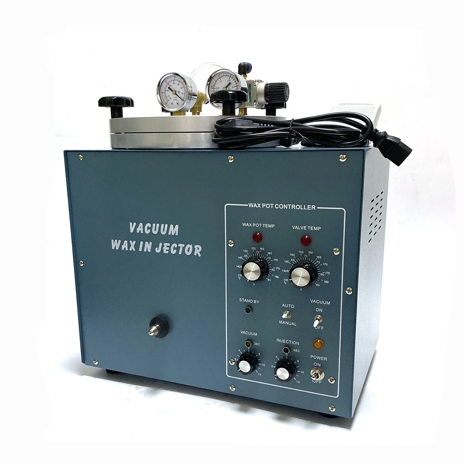 19.4kg OEM Brand Automatic Metal Wax in jec tion Equipment Jewelry Casting MOLDS Pressure Wax Injector VacuumWax Casting Machine