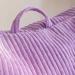 60CM Lazy Mini Bean Bag divano semplice velluto a coste casa soggiorno divano per bambini camera da letto balcone tessuto Tatami Lounge Lounge Chair