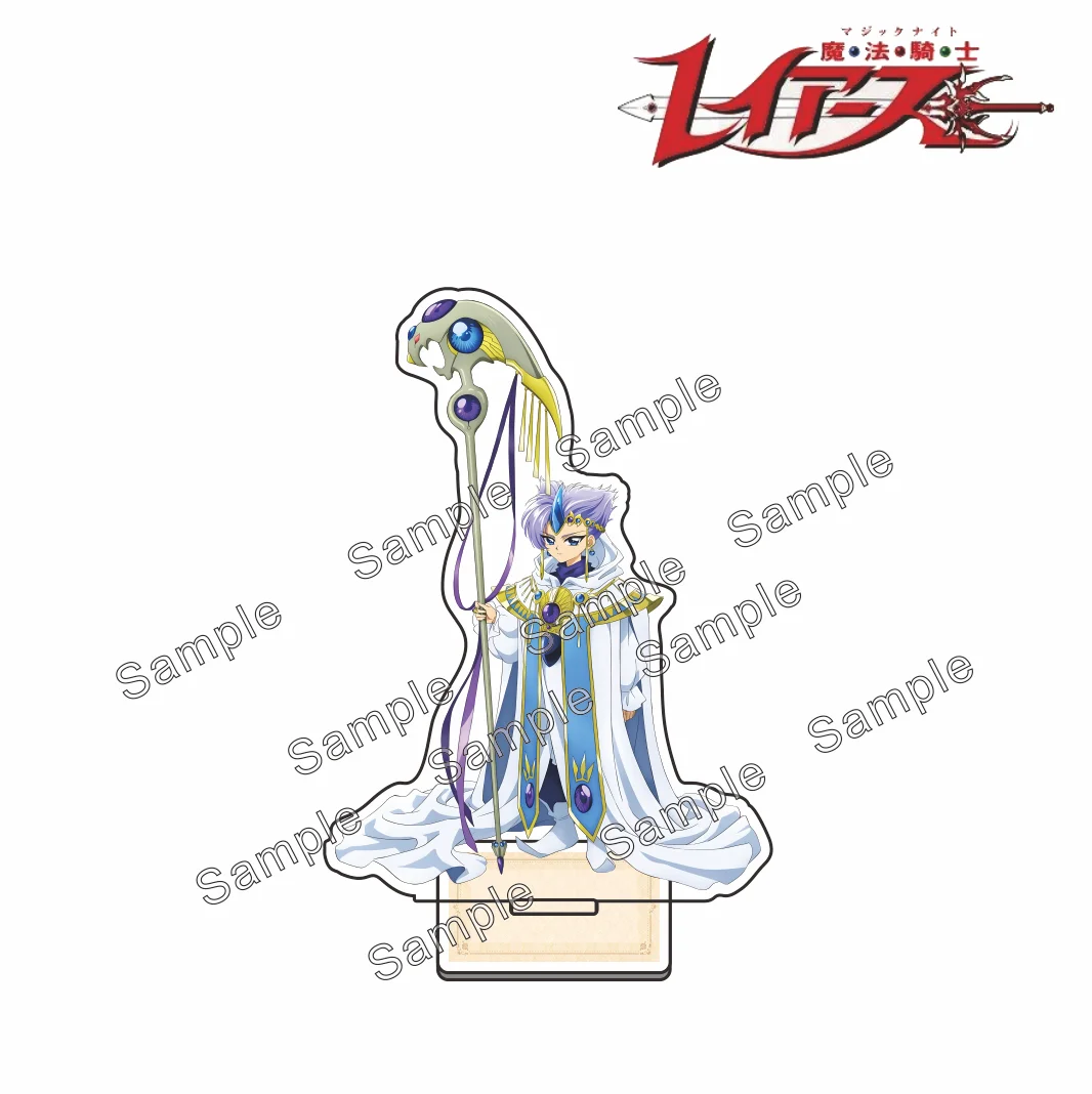 Anime Magic Knight Rayearth Acrylic Stand Figure Hikaru Shidou With Bouquet Desktop Ornament Model Collection Key Chain