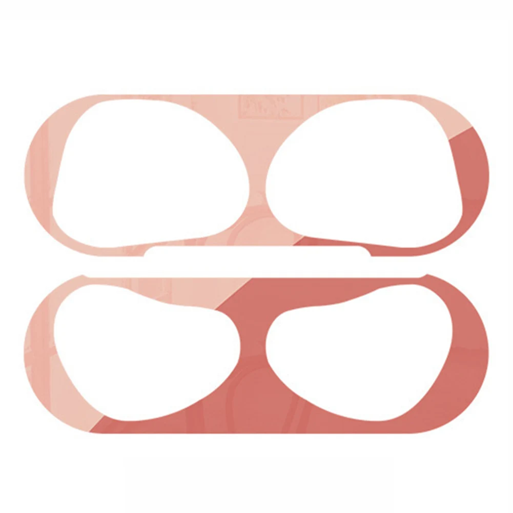 1Pair Protection Film For Airpods Metal Dust-proof Inside Protection Film For AirPods 3/2/1 Case Scratch Resistant Inner Sticker