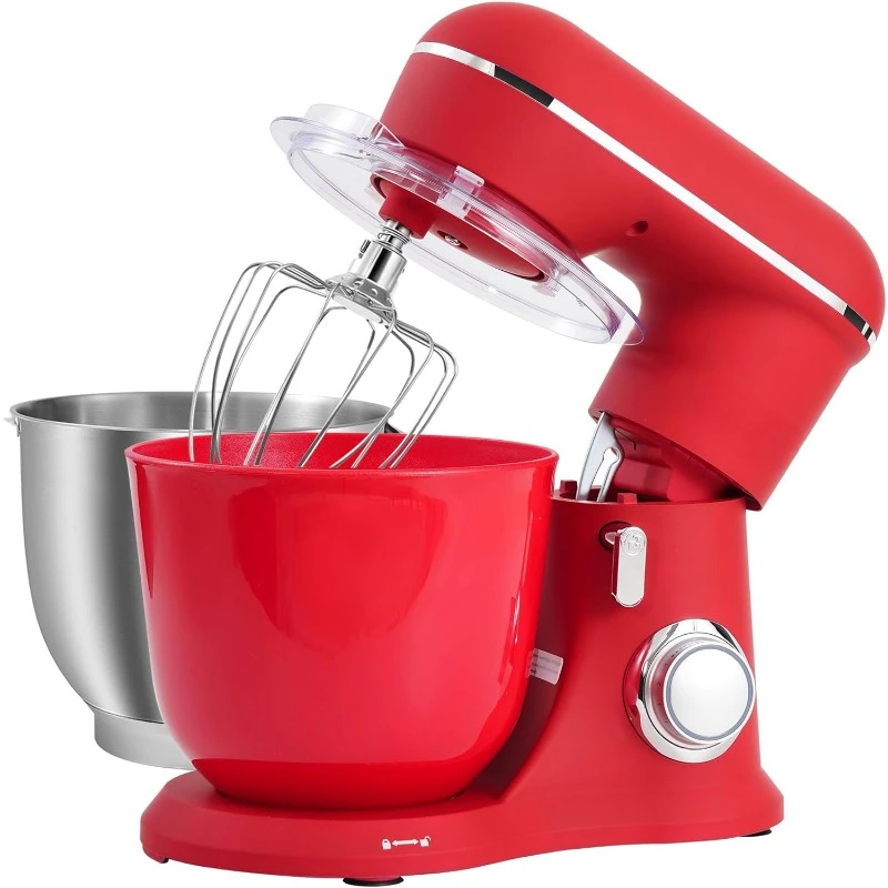 Kitchen in The Box Stand Mixer Matte Finish Mixer for Daily Use with Egg Whisk Dough HookFlat Beater Hot Selling Products