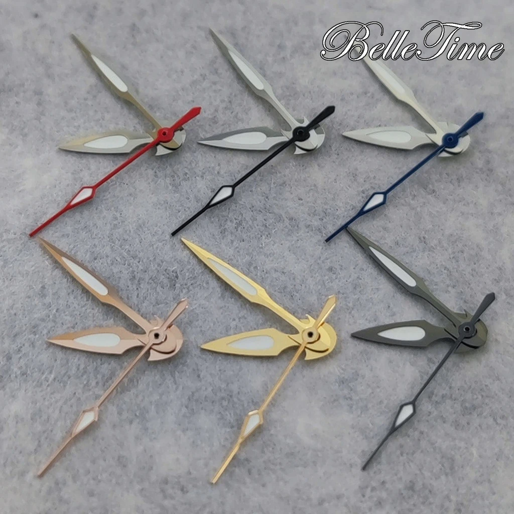 Green Luminous High Quality NH35 Watch Hands Watches Pointers For NH34 NH35 NH36 4R 7S Movement Replacements Parts Accessories image 2