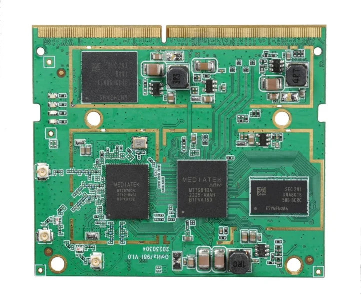 MT7981B AX3000Mbps WIFI6 802.11ax Dual Band Router Module wi-fi 6 2.5Gpbs Etherne Port M2 interface WIFI 6 Module