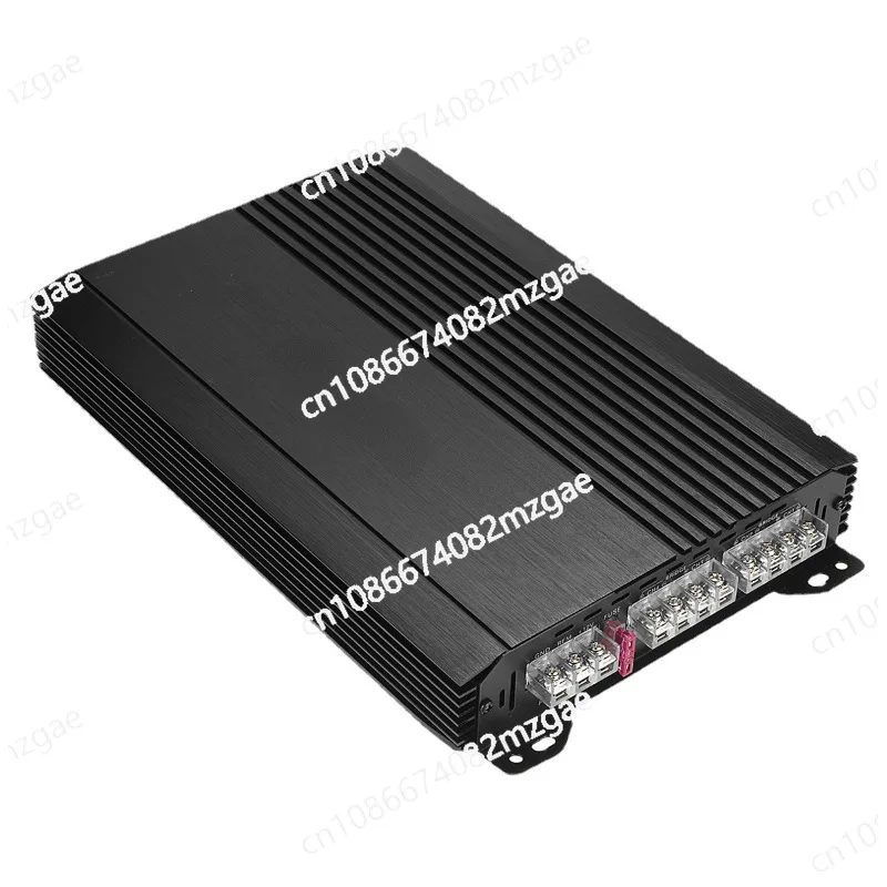 4-Channel High Power Aluminum Alloy Car Amplifier - 4-Way Audio Power Boost for Enhanced Car Audio Installation