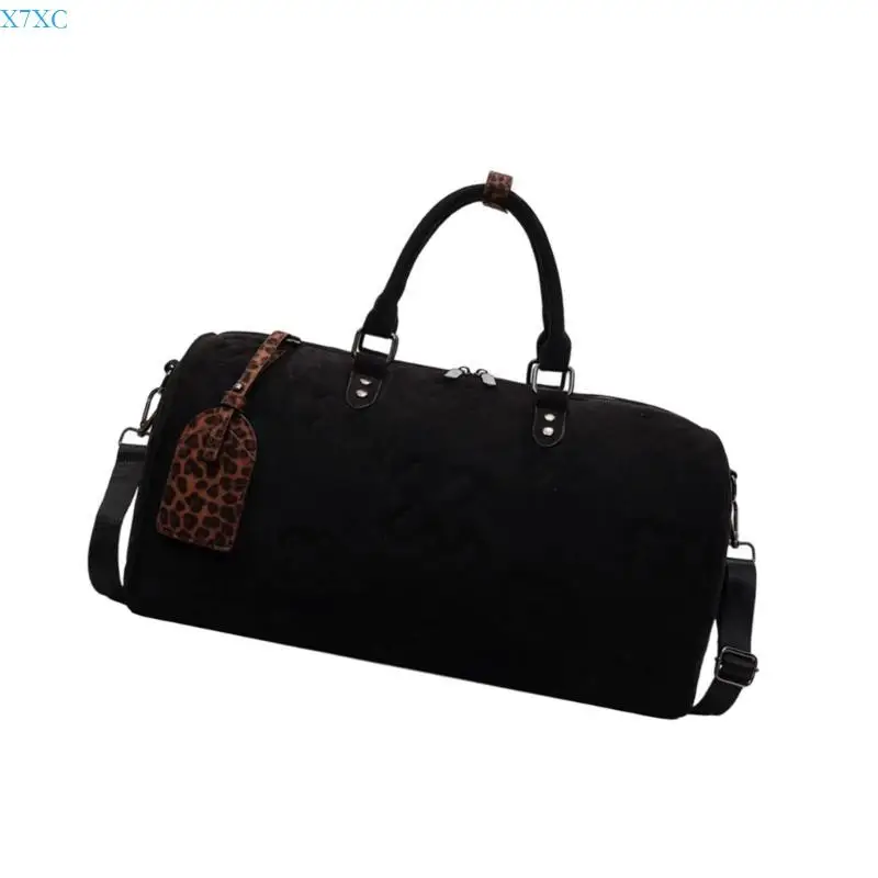 

X7XC Simple Fitness Bag Large Capacity Gym Bag Travel Bag Suitcase Bag Weekender Bag