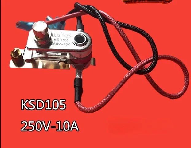 1pcs for Midea electric pressure cooker accessories pressure switch KSD105 250V 10A thermostat