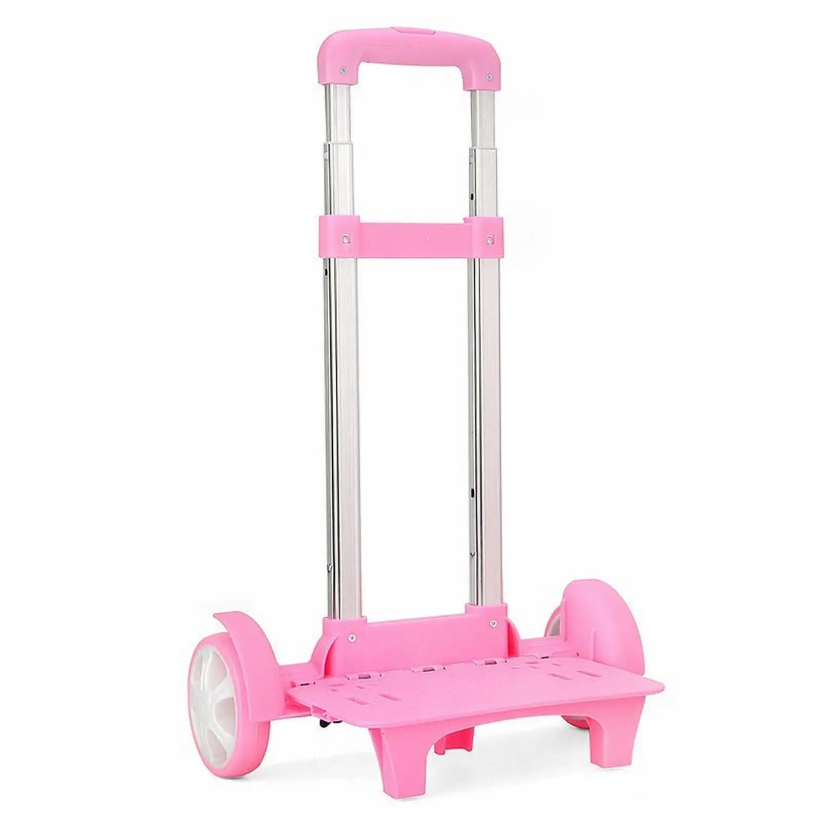Universal Backpack Trolley Frame with Wheels Adjustable Detachable Backpack