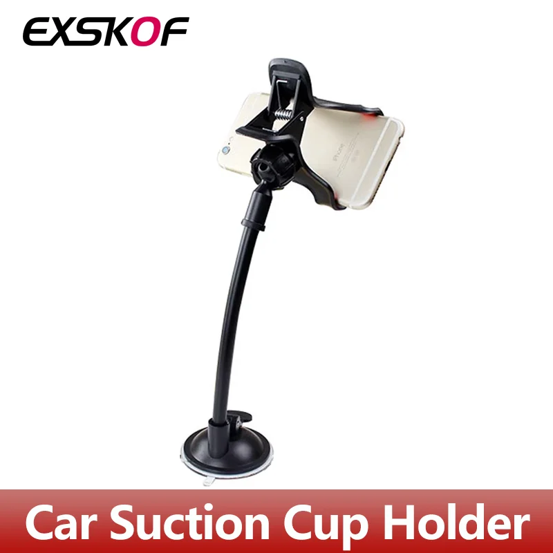 Car Truck Phone Mount Holder Windshield Window Mobile Holders Suction Cup Anti-Shake Stabilizer Compatible iPhone Cell Phones 