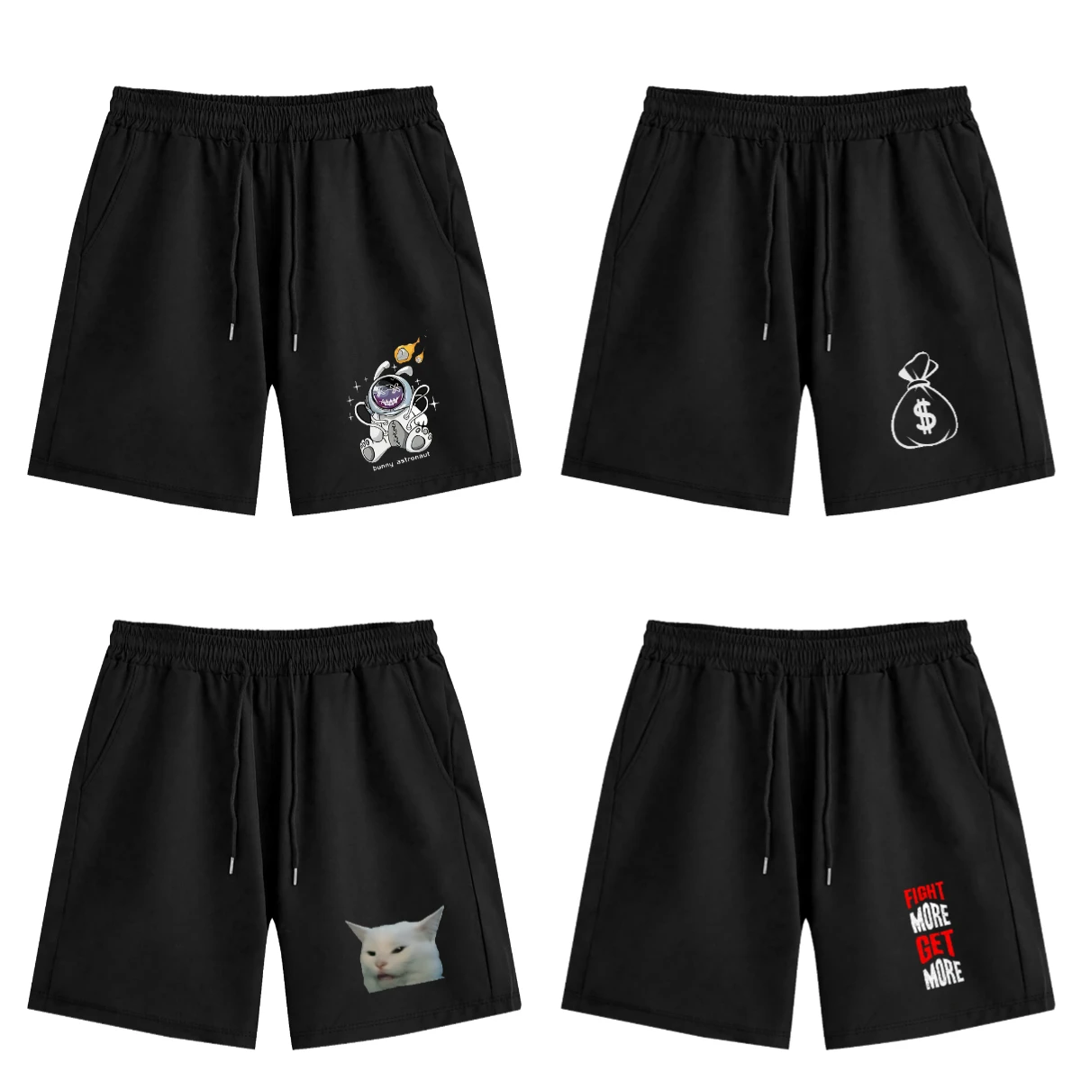 

Лето 2025 г., хлопковые однотонные спортивные шорты, мужские быстросохнущие шорты для марафона, бега, три три три три части, пляжные брюки для фитнеса, быстросохнущая сетка