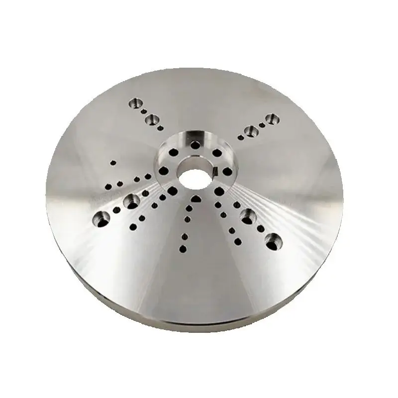 Custom Made CNC Machining Stainless Steel Arc-Shaped Flange Base