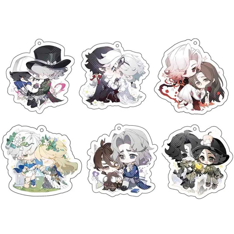 Figuras de Anime de la quinta personalidad del juego Norton Campbell Emil nuevo estilo llavero acrílico personaje versión Q Fans regalo de cumpleaños