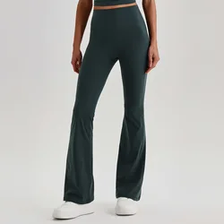 Leggings de yoga taille haute pour femmes, pantalons de sport multicolores, coupe-botte, entraînement athlétique, entraînement au ventre, document solide, doux, 25 po