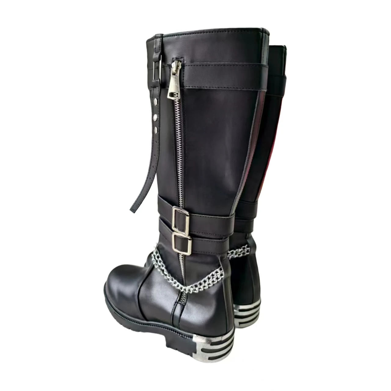 Game Love and Deepspace Heroines Cosplay Shoes Boots Night's Companion Black Shoes Deepspace Hunter Abysswalker Boots