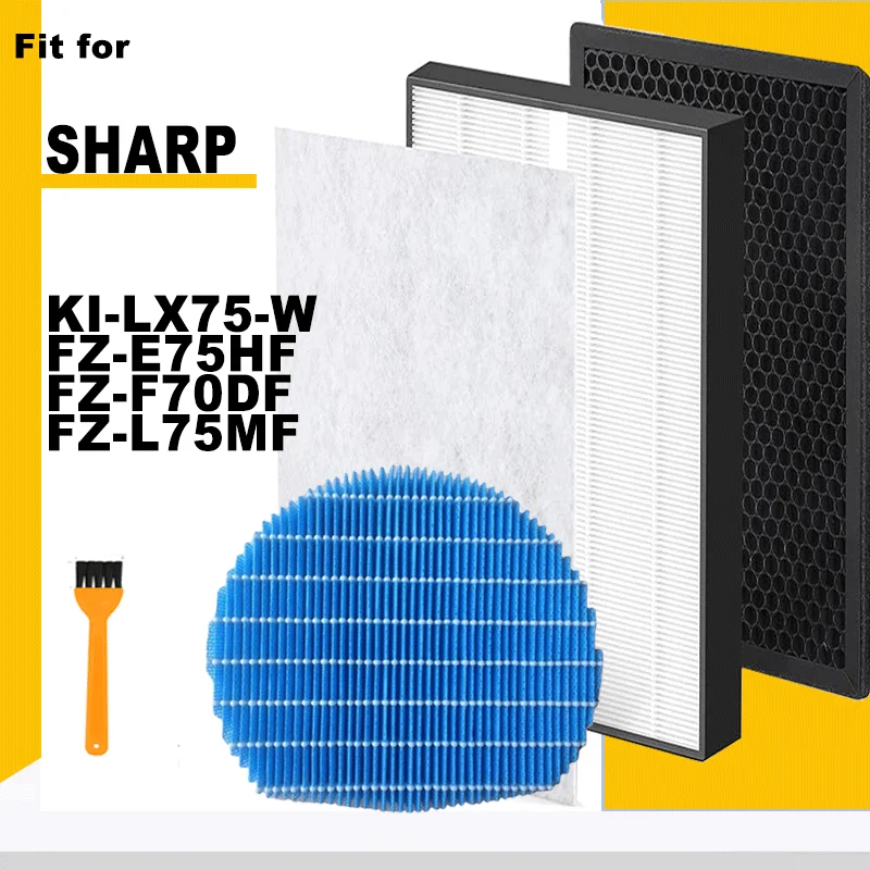HEPA Deodorizing Humidifying Filter for Sharp Air Purifiers