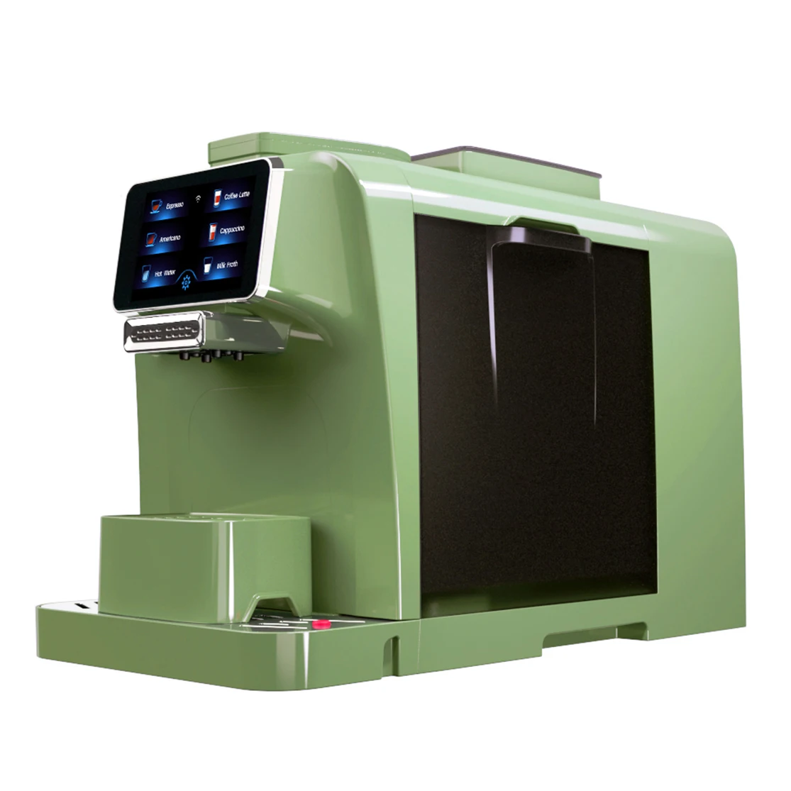 Super Automatic Commercial Italian Espresso Coffee Machine with Grinder Espresso Machine with Milk Frother Coffee Maker