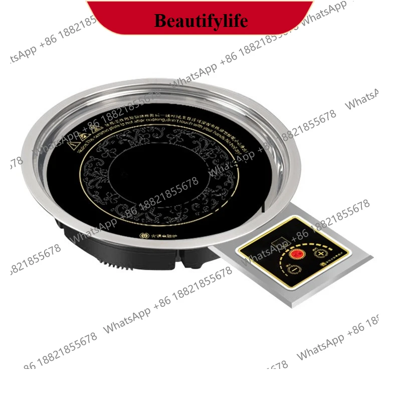 

AB02 Корейский стиль Горячий горшок Газовая индукционная плита Коммерческая встраиваемая круглая