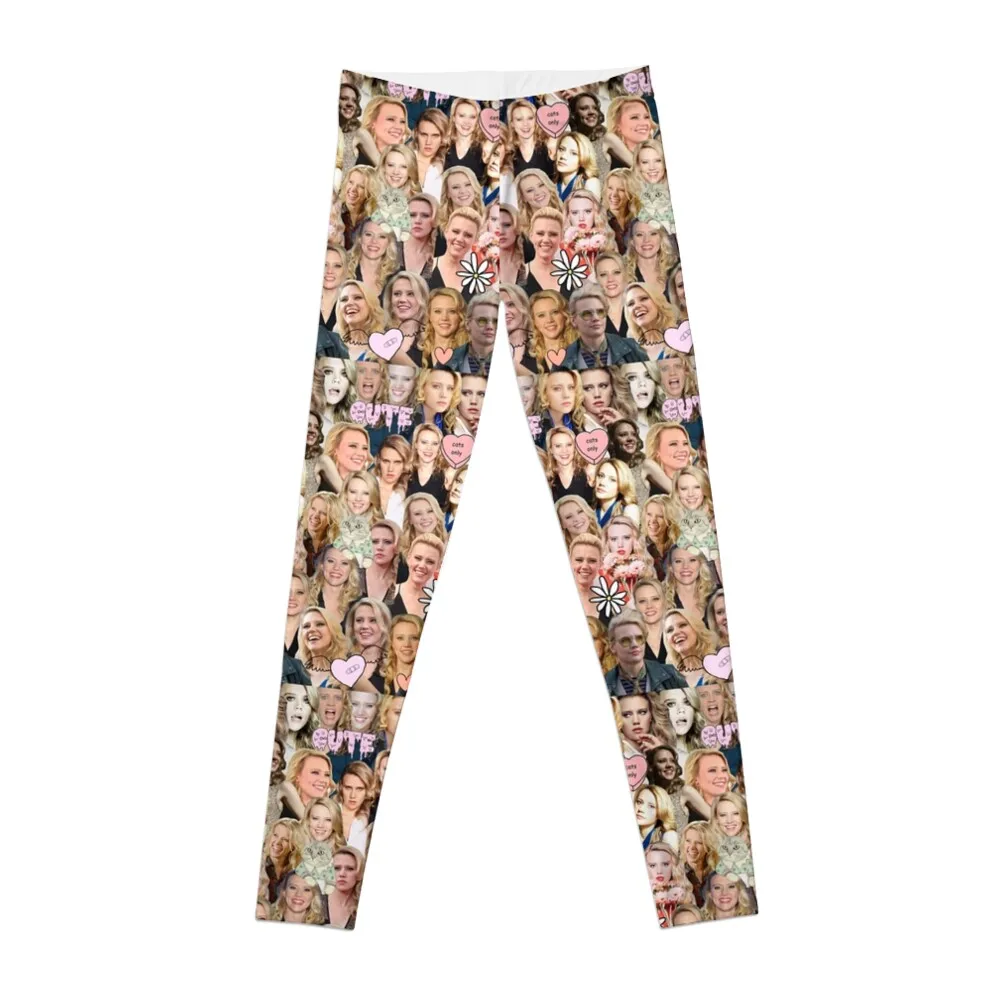 

Kate McKinnon collage Leggings leggins push up woman joggers for Sports female sports for gym Womens Leggings