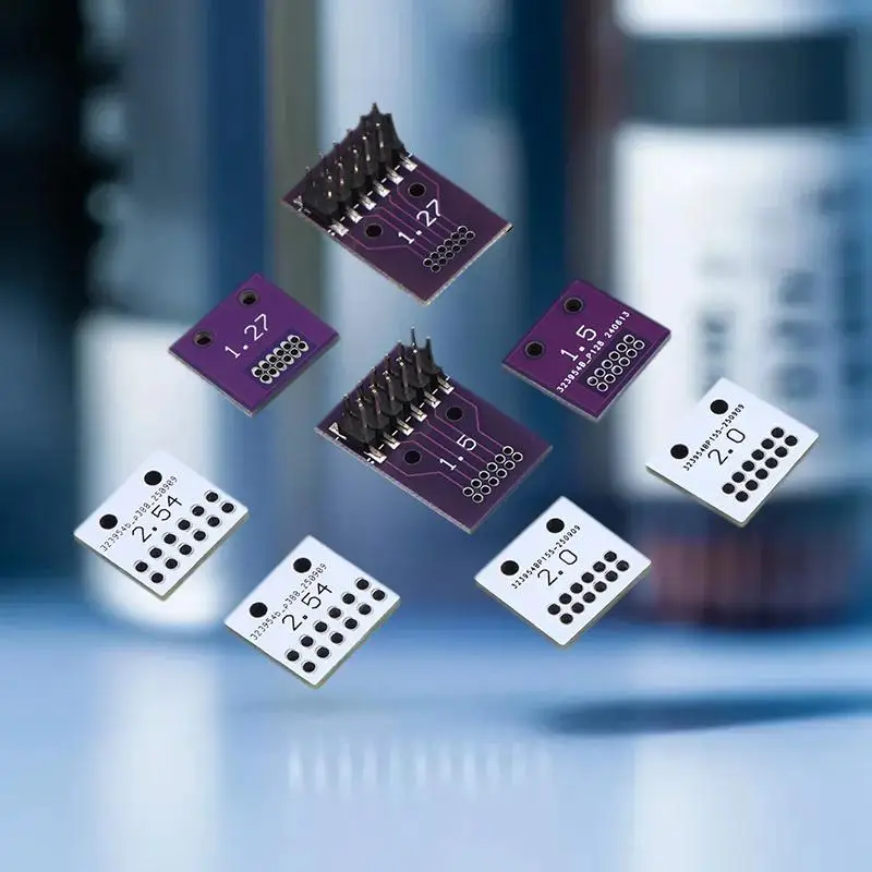 1.27mm/1.5mm/2mm/2.54mm DIY Burning Program Clamp Clip; Pogo Pin Probe for PCB Updates