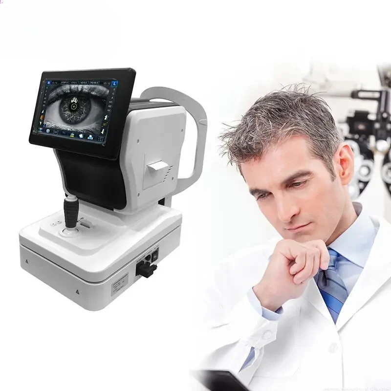 Professional Eye Test Flip monitor- 9 inch TFT Touch Screen Portable Auto Refractometer Price