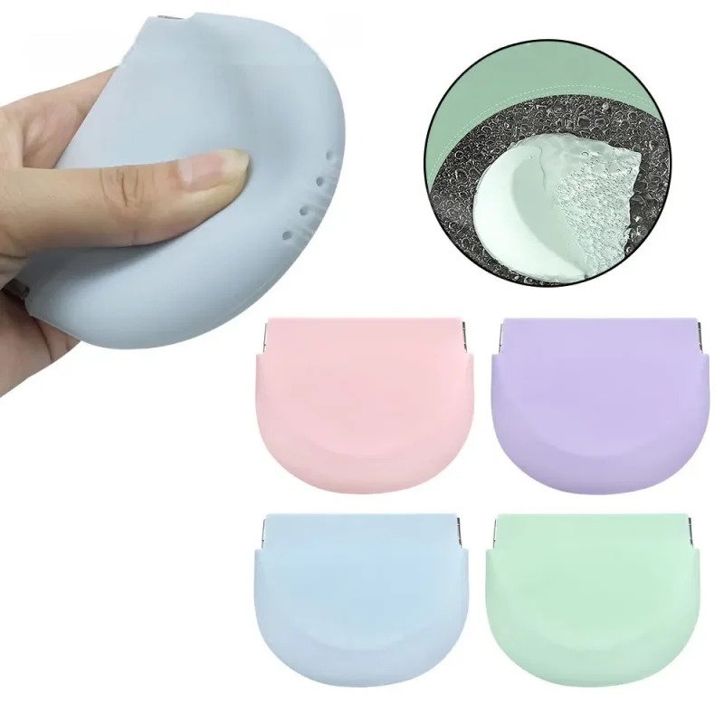 

1Pcs Slim Silicone Dental Denture Case - Mouth Guard & Invisible Braces Holder Orthodontic Storage Oral Hygiene Supplies