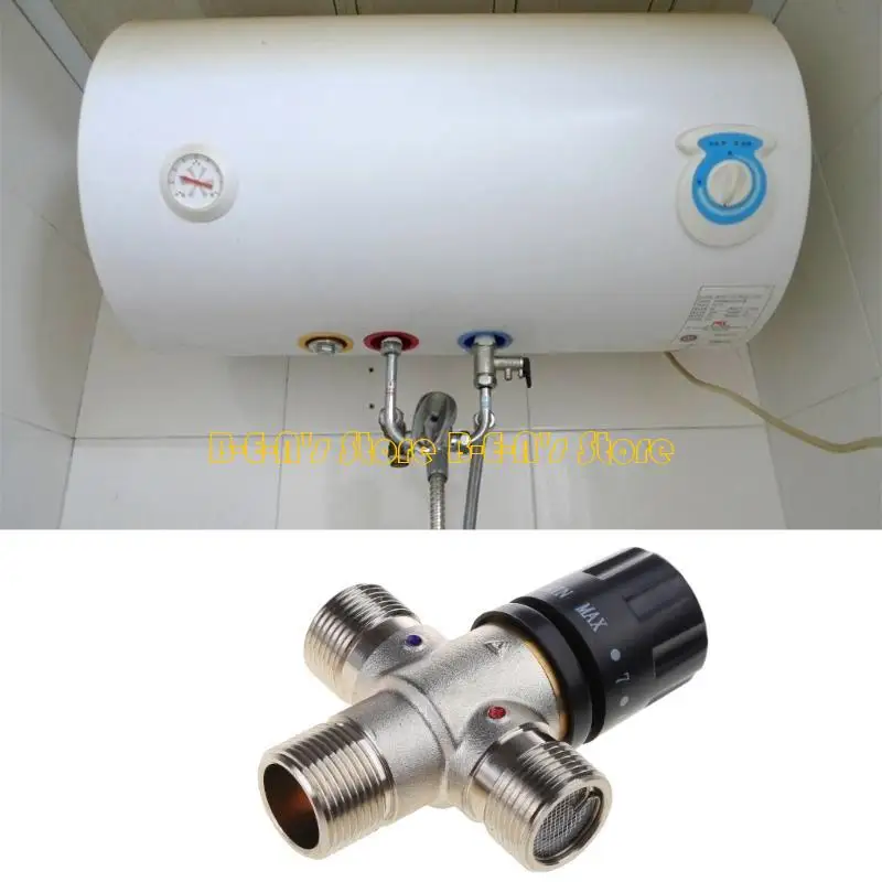Y1AD Brass Nickel Plated Thermostatic Mixing for Valve Dn20 for Valve Building Materi